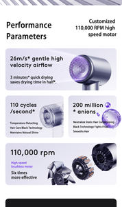 Boquillas Universales para Secador de Pelo, Secador de Pelo Profesional de Alta Calidad, Secador de Pelo sin Escobillas, Secador de Pelo Profesional para Salón - Product Image 4