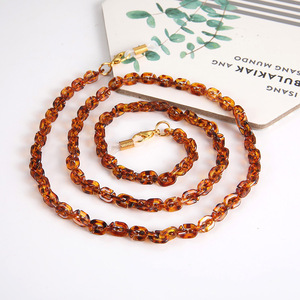 <strong>Fashion</strong> New Design 13 Colors Acrylic <strong>Glasses</strong> Chain Chic Colorful Resin Sunglasses Chain Lanyard Men Women Chain Neck Strap - Product Image 6