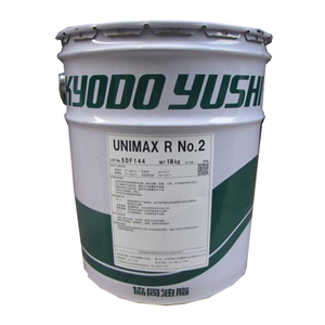 Graisse au lithium industrielle originale Kyodo Yushi <span class=keywords><strong>Unimax</strong></span> R n°2 18 kg, graisse pour roulements, haute température, lubrifiant multi-usages - Product Image 1
