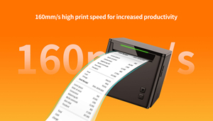 80 мм USB + LAN Термопринтер для чеков, передняя бумага, дизайн, кухонный принтер для ресторана с автоматическим резаком, поддержка денежного ящика - Product Image 3