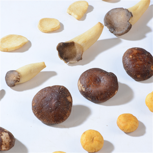 Keripik Jamur Campuran Grosir Keras dan Asin Bersertifikat Halal Camilan Sehat untuk Vegan Dikemas dalam Kotak Goreng Olahan - Product Image 6