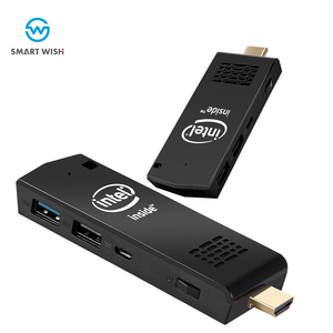T5 MINI PC Intel atom Z8350 quad core 4Gb RAM 64GB ROM TV stick win10 computadora micro pc 2,4G 5,8G wifi pc portátil - Product Image 1