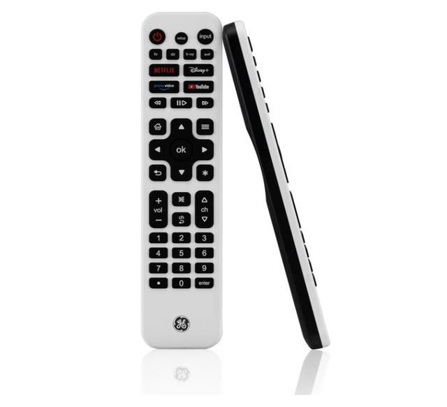 GE Rechargeable TV Remote Control Universal Backlit Buttons TV Remote Control Replace Fit for LG Smart TV 4-Device 80984