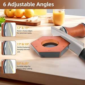 אבן השחזה מגנטית מתגלגלת חדשה 2 4 5 6 זוויות, אבן השחזה מתכווננת, משחיז סכינים מתגלגל - Product Image 6