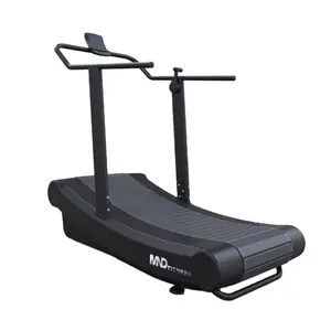 China Commercial Fitness Equipment Bodybuilding Running Machine Manuel Treadmill Y600A Curve Treadmill