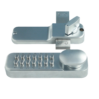 Cerradura de puerta con entrada sin llave, teclado con código digital, resistente al agua, antirrobo, para patio, apartamento, oficina, hogar