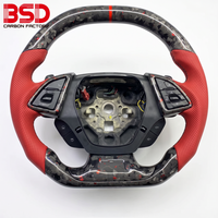 Volant de course personnalisé haut de gamme en fibre de carbone pour Corvette C7 Stingray Coupé 2014-2019 Chevrolet Camaro SS ZR1 ZL1 Z06