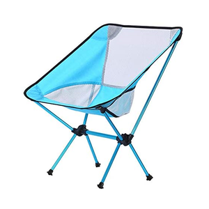 Silla Plegable Moderna de Aluminio para Camping WOQI, Silla Portátil Ligera para Exteriores, para Parque y Playa - Product Image 1