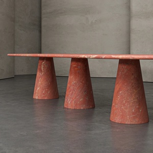 Mesa de Comedor Extra Grande de Mármol <span class=keywords><strong>Verde</strong></span> Apli, Muebles de Piedra Natural Personalizados, Mesas de Lujo para Interiores de Prestigio - Product Image 6