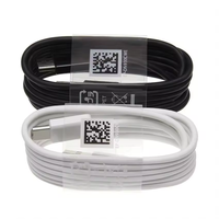 Kabel USB ke Type-C 5A/2A Pengisian Cepat dengan Pelindung Foil dan Jaket PVC untuk S8/S9/S10/Note8 1M