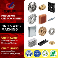 Composants usinés sur mesure en laiton, cuivre, acier inoxydable, titane, aluminium, usinage CNC de précision, fraisage, tournage