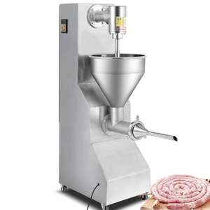 Máquina de llenado de salchichas vertical automática de acero inoxidable, máquina comercial de salchichas para el hogar, máquina de llenado de carne de jamón - Product Image 4
