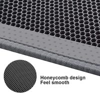 Tapis de litière pour chat tapis de litière nid d'abeille Double couche conception de piégeage étanche à l'urine tapis de litière pour chat