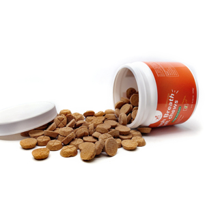 Pet Gut Health refresca el aliento Suplemento alimenticio para mascotas natural personalizado Golosinas para perros Proveedores de bocadillos Refresca el aliento Masticables suaves - Product Image 6