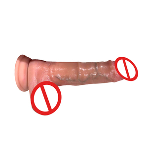 Grand Dildo en Silicone avec Ventouse, Plug Anal Réaliste et Souple, Étanche et Vibrant pour Massage Adulte - Jouet Sexuel Féminin - Product Image 5