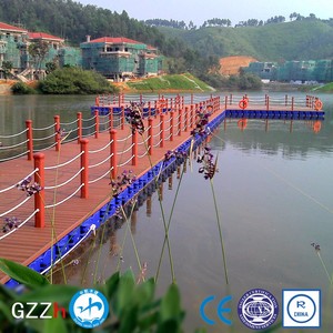 GZZH Brand <strong>Floating</strong> Dock Used As Pier Ferry <strong>Plastic</strong> <strong>Floating</strong> Platform <strong>Modular</strong> <strong>Floating</strong> <strong>Pontoon</strong> Guangdong Origin - Product Image 4
