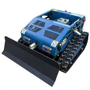 เครื่องตัดหญ้าแบบควบคุมระยะไกล 550 มม. ใช้เครื่องยนต์เบนซิน พร้อมอุปกรณ์ไถหิมะ สำหรับฟาร์มและสนามหญ้า - Product Image 2