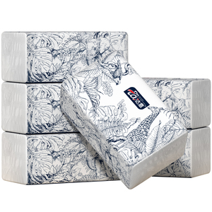 Toallas <span class=keywords><strong>de</strong></span> Papel Suaves <span class=keywords><strong>de</strong></span> Lujo, Papel Facial <span class=keywords><strong>de</strong></span> Pulpa <span class=keywords><strong>de</strong></span> Madera Virgen, Gran Cantidad, Toallas <span class=keywords><strong>de</strong></span> Papel <span class=keywords><strong>de</strong></span> Lujo para Uso Diario en el Hogar - Product Image 5