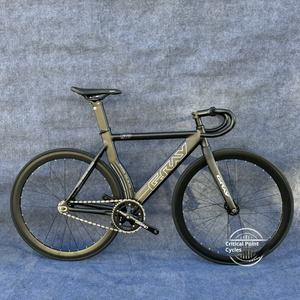 GRIS F17 Breaking <span class=keywords><strong>Wind</strong></span> <span class=keywords><strong>Dead</strong></span> Flying 700c Off-Road 3 velocidades Freno de disco de aleación de aluminio de cola suave Bicicleta de piñón fijo de alta carga - Product Image 1