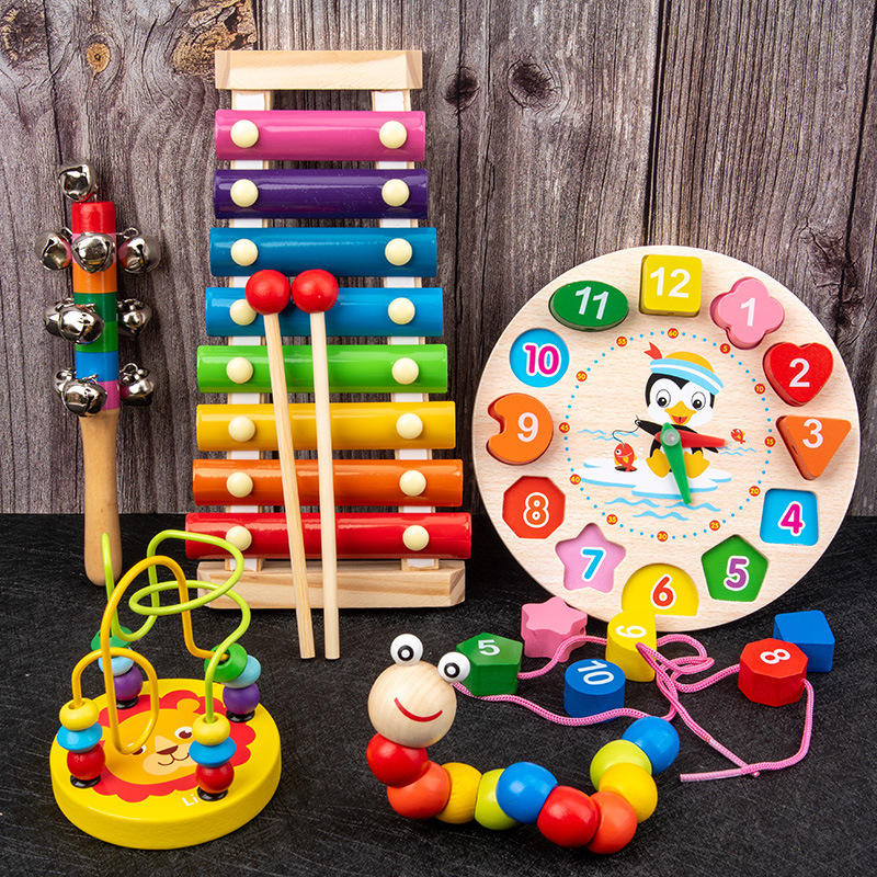 Conjunto combinado de 7 piezas.