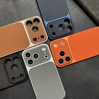 Étui de luxe populaire en cuir PU texture litchi pour iPhone 18 17 16 15 14 13 12 11 Pro Max
