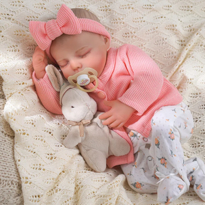Babeside Twinnie 17 ''<span class=keywords><strong>Reborn</strong></span> Baby Doll 43cm Adorables poupées endormies Fermer les yeux <span class=keywords><strong>Reborn</strong></span> Baby Dolls - Product Image 6