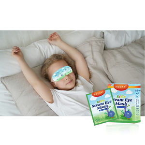 Masque chauffant pour les yeux HODAF pour enfants, personnalisation OEM, parfum de <span class=keywords><strong>myrtille</strong></span>, libération stable 40 ℃   Masque oculaire chauffant pour la fatigue oculaire, lot de 10 pièces - Product Image 2