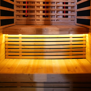 Artículo Popular: Sauna de Infrarrojos de Cedro Rojo para 1-2 Personas, Cabina de Sauna de Infrarrojos para Desintoxicación y Relajación, para Hogar y Jardín - Product Image 4