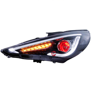 Faro Delantero LED <span class=keywords><strong>para</strong></span> <span class=keywords><strong>Hyundai</strong></span> <span class=keywords><strong>Sonata</strong></span> 8ª Generación 2011 2012 2013 2014 <span class=keywords><strong>2015</strong></span> Ensamblaje de Faro <span class=keywords><strong>Accesorios</strong></span> de Luz Frontal - Product Image 5