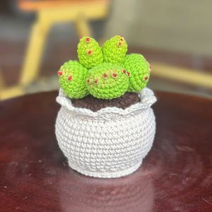 Handmade Amigurumi Stuffed <b>Toy</b> <b>Knit</b> Crochet Doll Cotton Fabric OEM Cheap Wholesale Viet Nam for Baby Toddler Child Main Cotton - Product Image 1