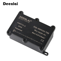 Caja de Conexiones Impermeable de Plástico IP68, Marca Deenlai