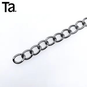 Tanai Wholesale Aluminum Zinc Alloy Chain For Bag Custom Shoulder Strap Iron Accessories Women Crossbody Bag