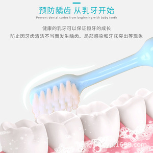 Children Toothbrush Set Soft Bristle Colorful For 3-12 Years <b>Old</b> Oral Care Teeth Cleaning Manual Toothbrushes 10 Pieces - Product Image 3