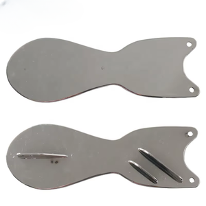 Leurre de pêche à la traîne TGD de haute qualité OEM 8 pouces/9,5 pouces, leurres de pêche au saumon 20 cm/24 cm, chrome argenté, grands flashers Spin Doctor avec rubans - Product Image 3