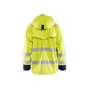 BLAKLADER - 430220033389XL Chaqueta de lluvia Hi-Vis Nivel 2 Amarillo/Azul marino-EAN 7330509570456 PROTECCIÓN PARA TODOS LOS TIEMPOS - Product Image 2