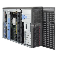 Servidor en Torre Supermicro SYS-7049GP-TRT con GPU, Doble Socket Intel 4210R, 16 Ranuras DIMM, hasta 28 Núcleos, Stock IDRAC9 Express, ECC DDR4