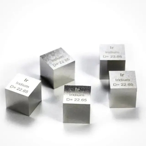 Bon prix métal <span class=keywords><strong>argent</strong></span>é de haute pureté bloc métallique Iridium personnalisé - Product Image 5