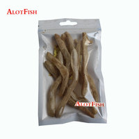 Appât de pêche pour les poissons AlotFish, ver séchés, pour la pêche en eau salée, 25mm