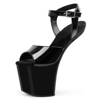 Charme de lit, bottes longues sans crochets, best-sellers en forme de fer à cheval et de modèle, striptease, pole dance, plateforme haute pour boîte de nuit