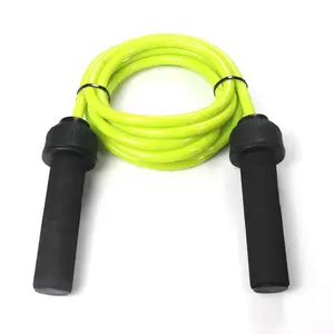 Benutzer definiertes Logo Hot Selling Schwerer PVC-Schaum Dickes Fitness gerät Übungs gymnastik Training Gewichtetes Springseil