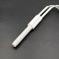 220V 300W Tube en céramique 95 Alumine Bougie en céramique Allumeur en céramique