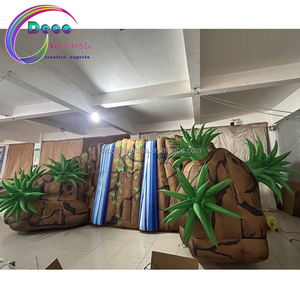 Nền sân khấu Inflatable vách đá thác nước Inflatable núi - Product Image 5