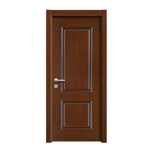 Puerta de madera Interior personalizada de alta calidad, dormitorio, diseño moderno, acabado de pintura, chapa, puerta de madera contrachapada - Product Image 5