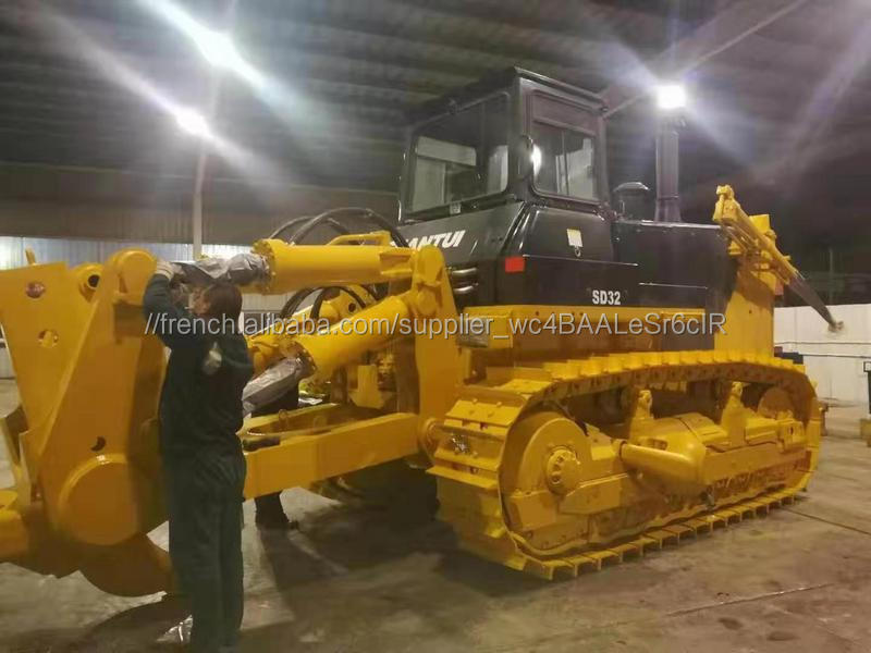 Shantui 260hp L'exploitation Forestière Bulldozer SD26F