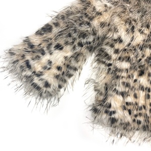 Vêtements d'hiver, manteau épais pour femmes, manteau en fausse fourrure avec fermeture éclair, veste courte en fourrure pour femme - Product Image 6