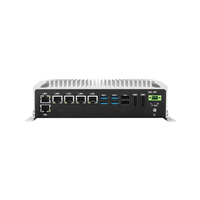 Ordinateur industriel embarqué mini PC 5*LAN sans ventilateur POE IPC Intel I3-5005U 2.1G CPU 4*POE I3/i5/i7 en option