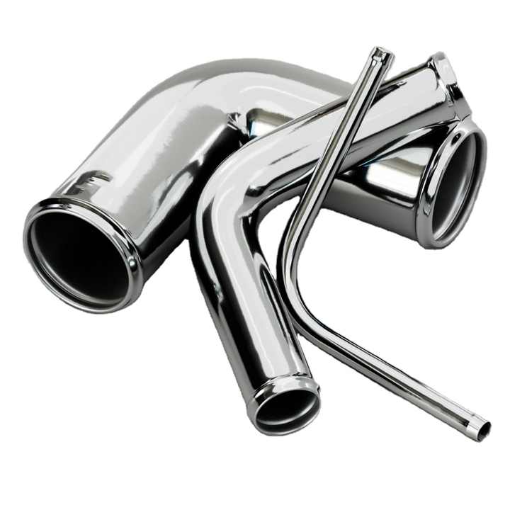 4" 90-Degree Mandrel Bend Exhaust Elbow - Aluminized Steel, For Diesel & Race Applications 7 thumbnail image