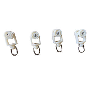 Vente directe usine : Rails de rideaux écologiques de bonne qualité, glisseurs blancs - Product Image 2