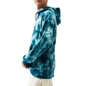 Men Casual Clothes Pullover Custom <strong>Tie</strong> <strong>Dye</strong> Hoodie DTG All Over Print Hip Hop Streetwear <strong>Sweatshirt</strong> with Hood - Product Image 3