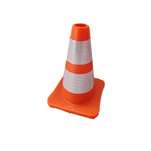 Hồng Kiều 12 Inch 30Cm Chiều Cao Kiểm Soát Giao Thông Cảnh Báo Cone PVC Giao Thông Cones PVC An Toàn Cones - Product Image 4